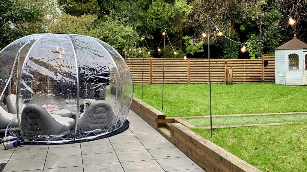 Igloo dome cinema Sussex