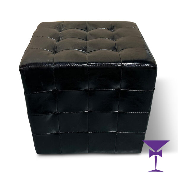 Black Cube Seat Hire - Front View