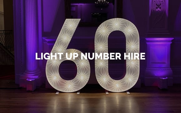 LED Number Hire Kent, Surrey & Sussex