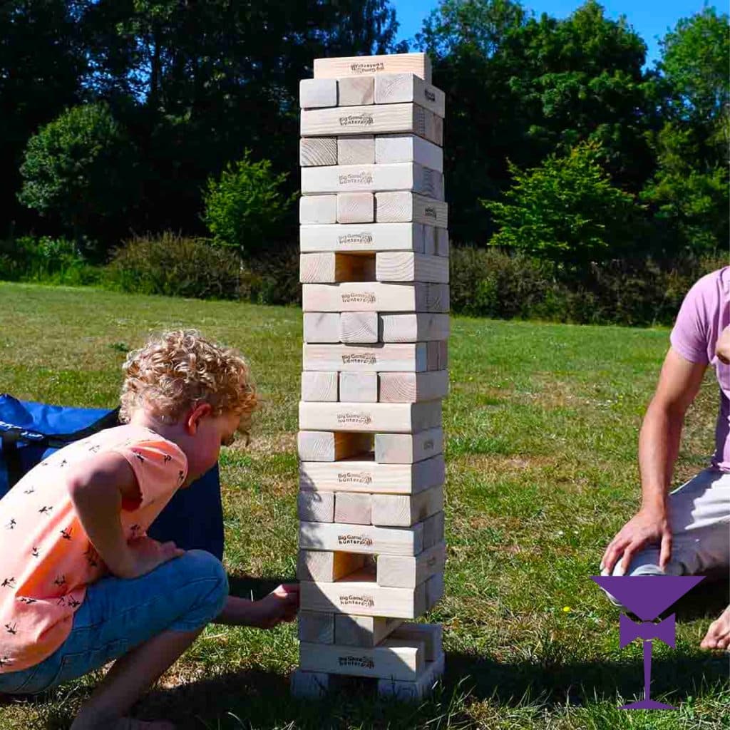 Giant Jenga Hire - Tumbling Tower Game