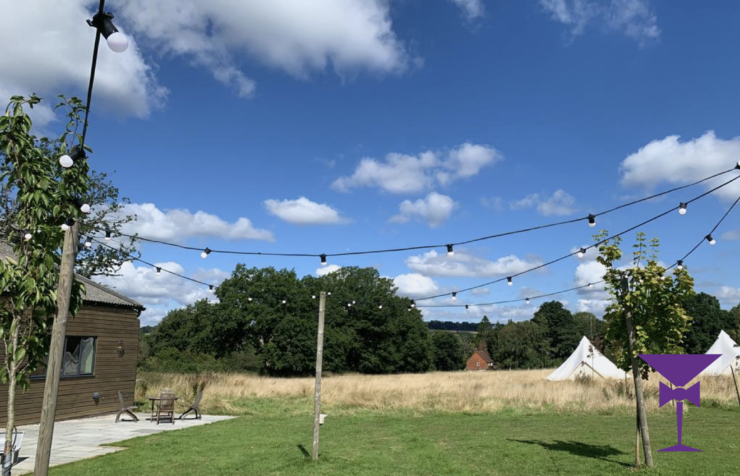 Rope lighting for Garden Parties