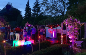 Festival Themed Ibiza Garden Party
