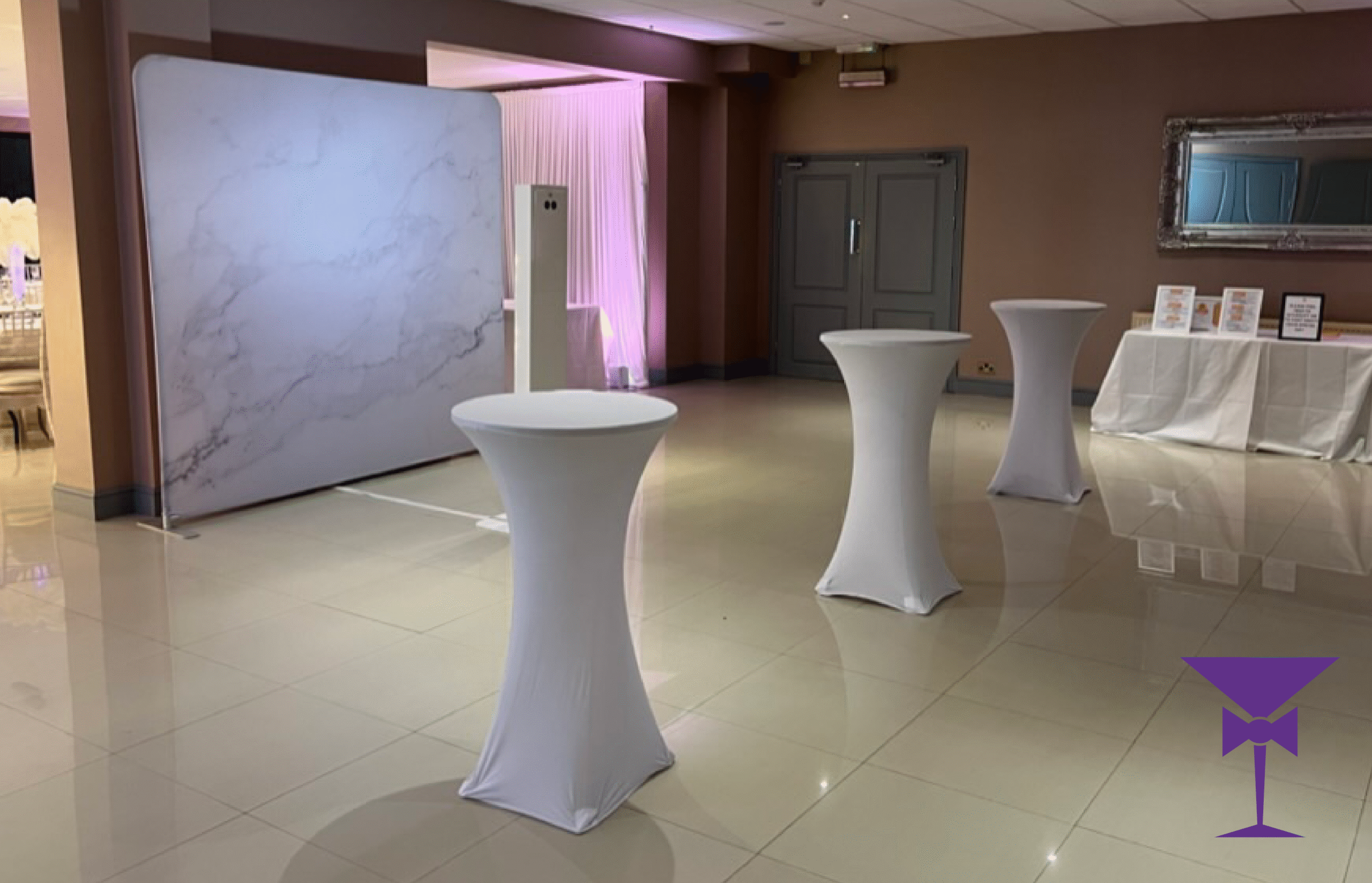 Furniture Hire & Photo Booth at Park Wood Golf Club in Tatsfield