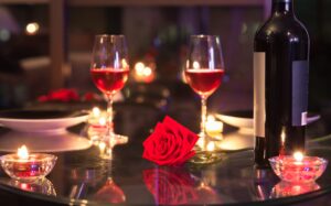 Romantic,Dinner,Setting.