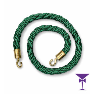 Green VIP Barrier Ropes for hire in London & South East