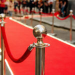 Red,Carpet,And,Barrier,On,Entrance,Before,Opening,Ceremony
