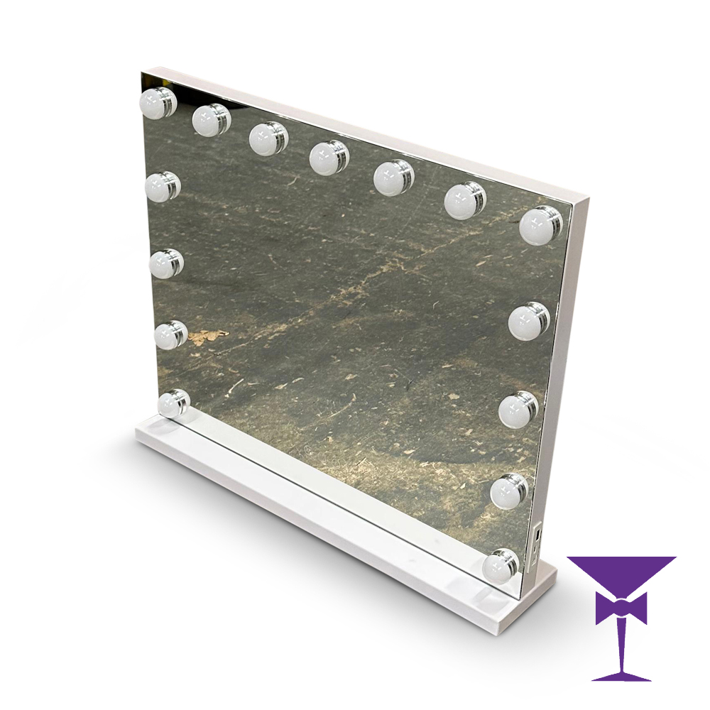 Hollywood Makeup Mirror With Adjustable Lighting for hire