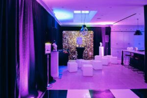 Dance Floor With Photobooth & Seating