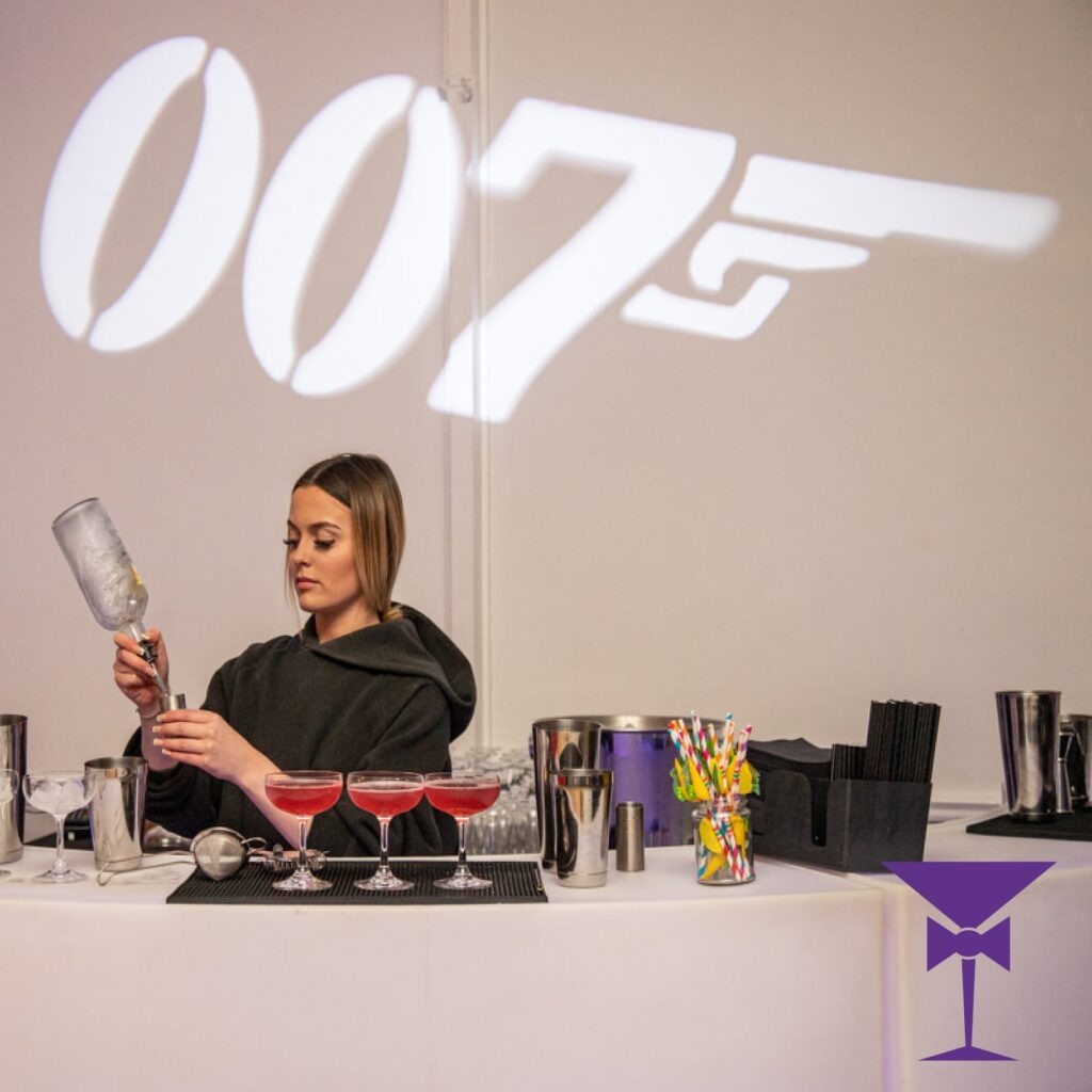 James Bond Themed Party Light Projection