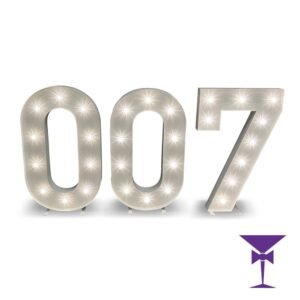 007 Light Up Numbers (4FT Tall)