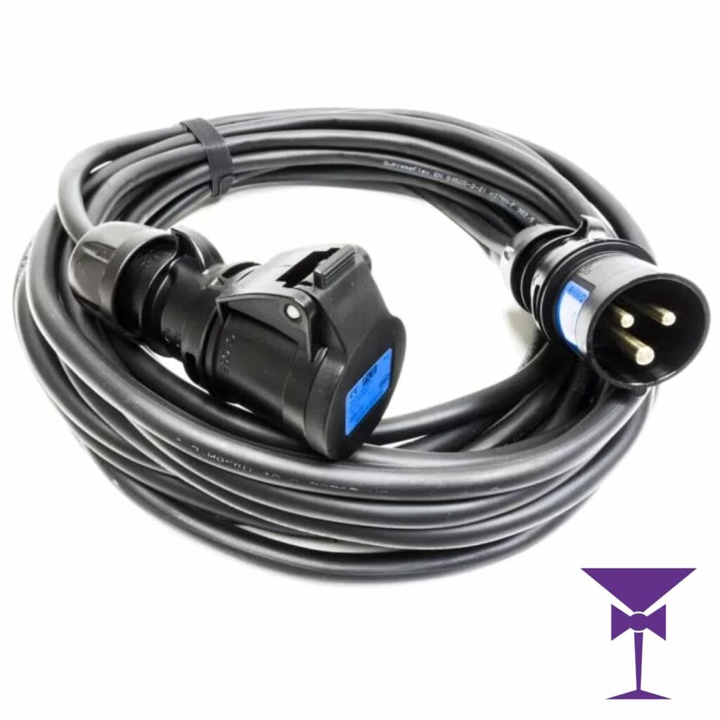 20 Metre 16 Amp Festoon Extension Cable