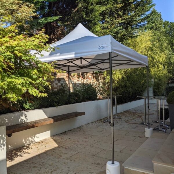 3 Metre x 3 Metre Gazebo White - Open Sided