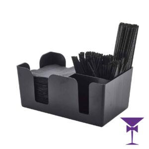 Bar Caddy With Napkins & Straws Hire
