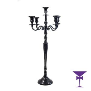 Black Candelabra - 80cm