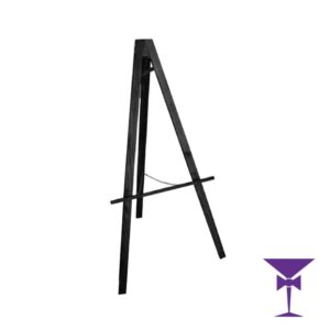 Black Wood Easel