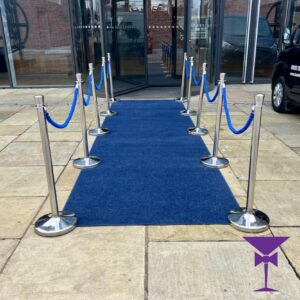 1.5mx10m Blue Carpet Package 2 Hire
