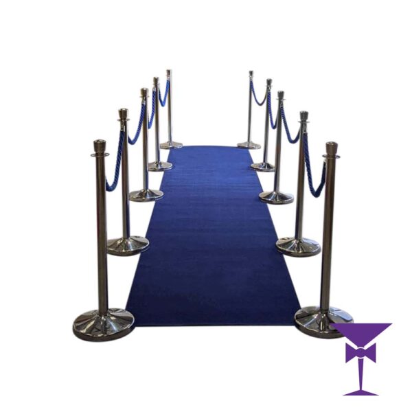1mx5m Blue Carpet Package 1 Hire