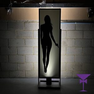 Silhouette Board - Bond Girl
