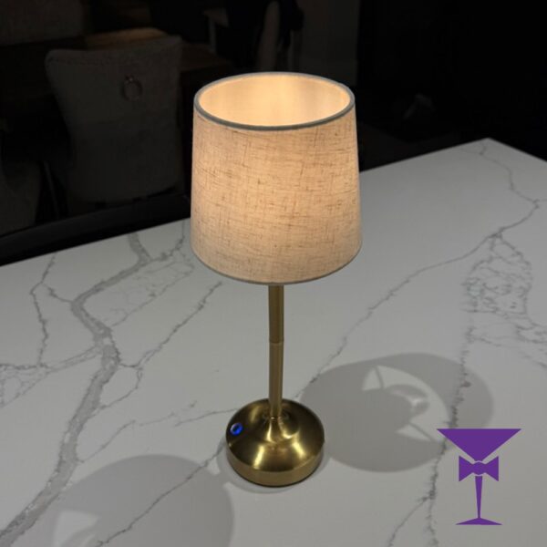 Classic Brass Wireless Table Lamp - Image 2