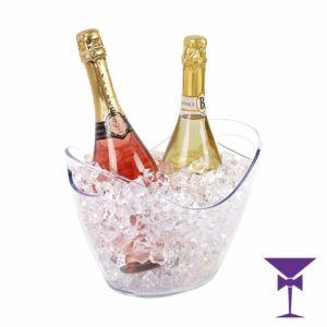 Acrylic Ice Bucket Hire - Dual