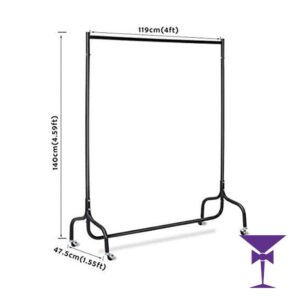 4ft Coat Rail