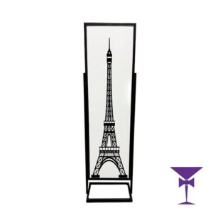 Eiffel Tower Silhouette Board
