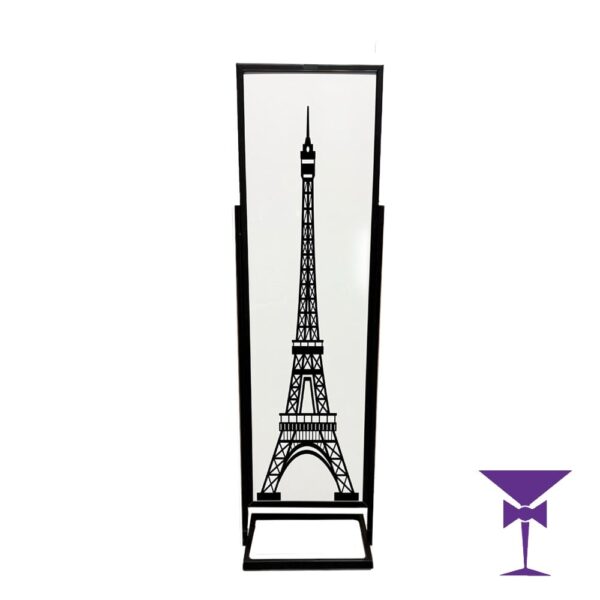 Eiffel Tower Silhouette Board
