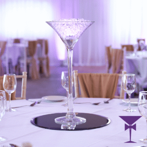 Giant Martini Glass Centrepiece