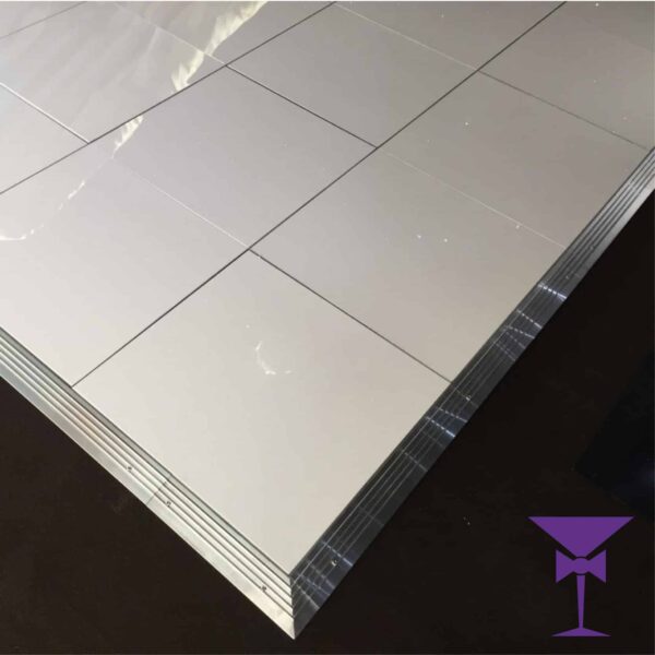 Plain White Dance Floor Hire - 16ft x 16ft