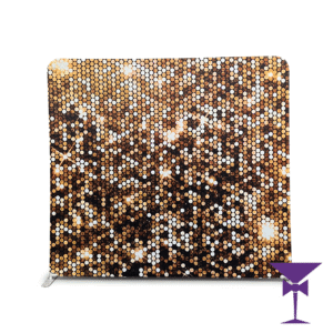 Gold Sequin Effect Backdrop