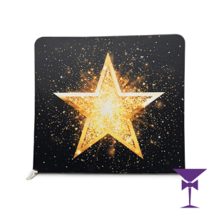 Gold Star Photo Backdrop