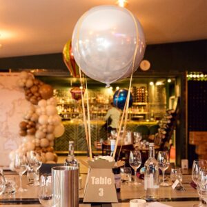 Helium Balloon Table Centrepiece