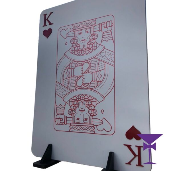 King of Hearts Giant Playing Card - Image 2