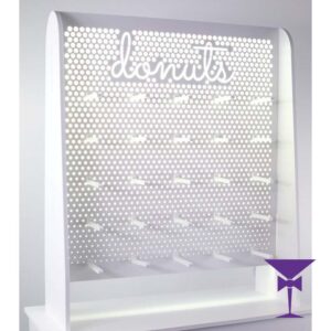 Illuminated LED Donut Wall Hire