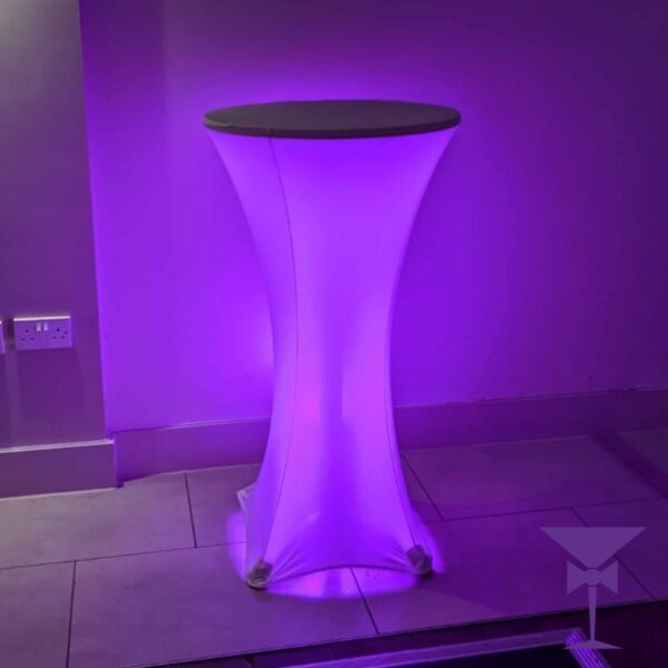 LED Poseur Table Hire - Image 3
