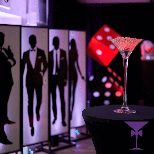 Giant Martini Glass Centrepiece - Image 2