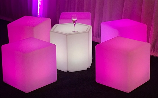 Party furniture for hire in Sussex
