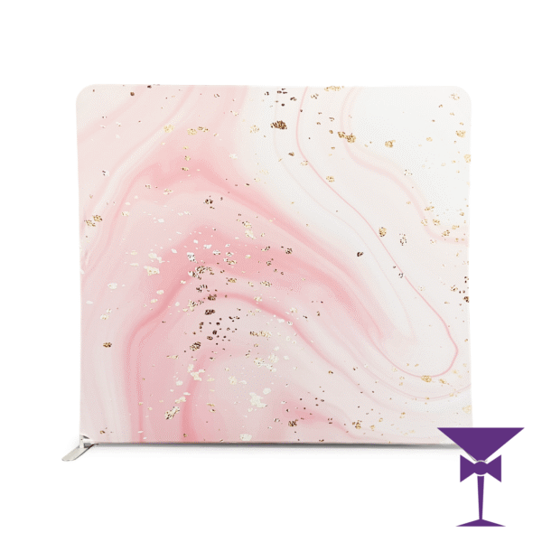 Pink Sequin Effect Backdrop