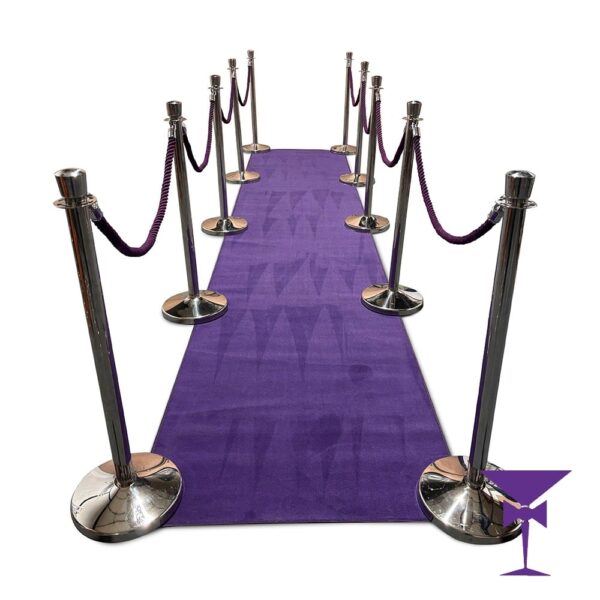 Purple Carpet Hire Package 1 (1 x 5 Metre Cadbury Purple Carpet)