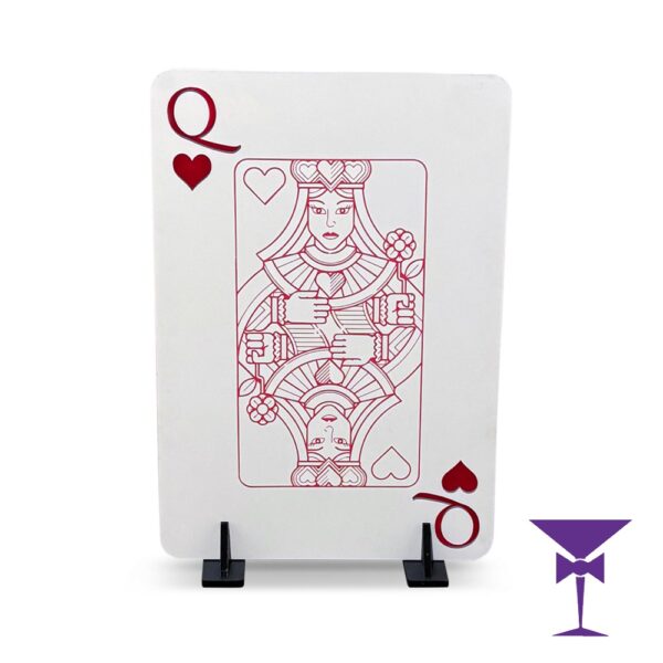 Queen of Hearts Giant Playing Card