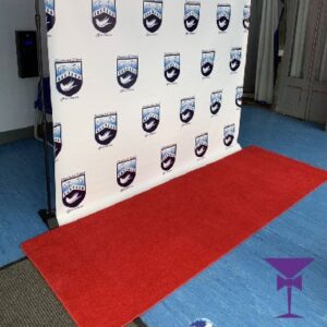 1m x 3m Red Carpet Runner Hire