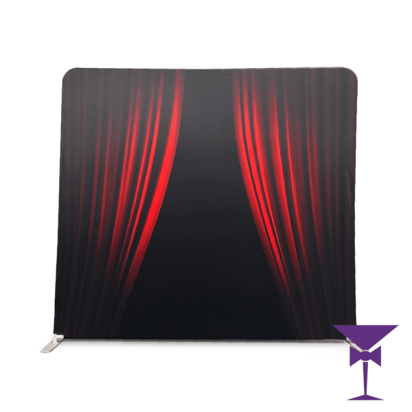 Red Curtains Backdrop & Framework