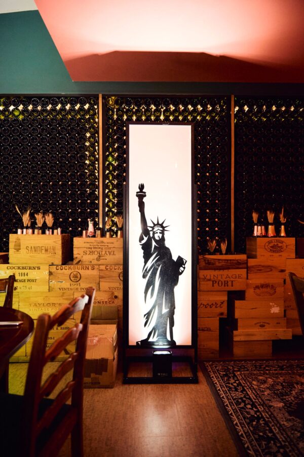 Statue of Liberty Silhouette Board - Image 2