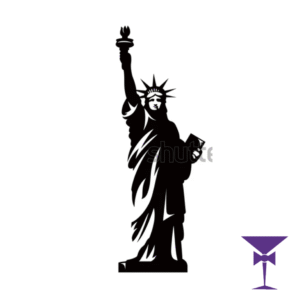 Statue of Liberty Silhouette Board