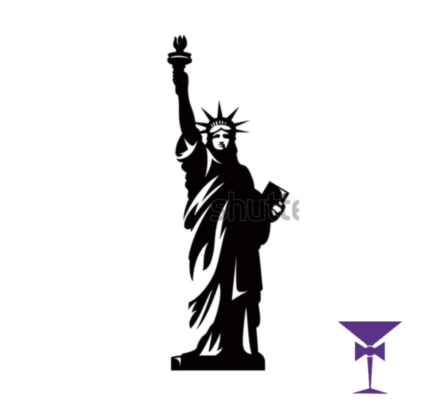 Statue of Liberty Silhouette Board