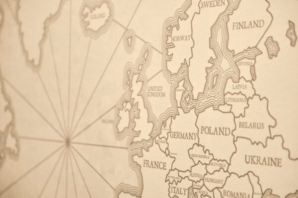 10ft Wide World Map Backdrop - Image 2