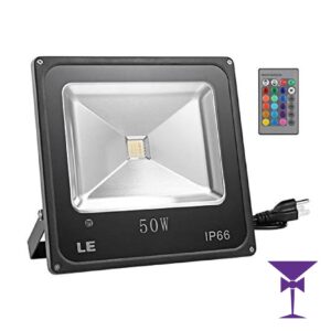 Weatherproof External Outside Uplighter Flood Light Hire - Wired: