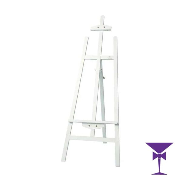 White Wood Easel