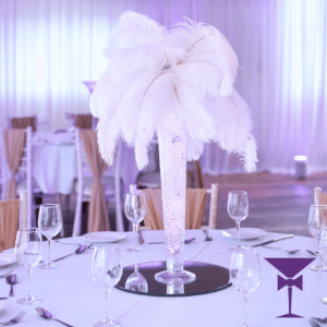 White Feather Centrepiece
