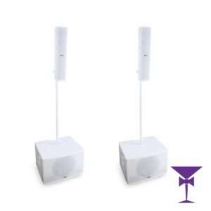 FBT Vertus CS-1000 White Speaker Hire (Pair):